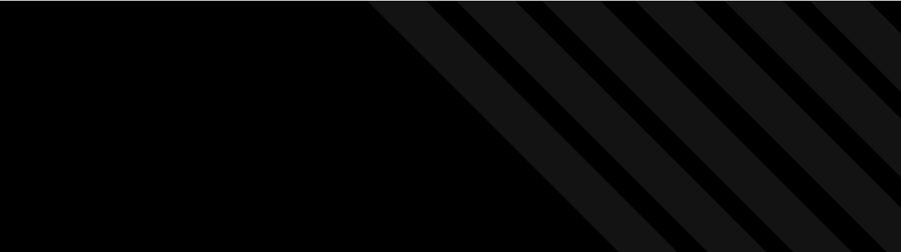 Fondo footer con lineas en diagonal color gris y fondo negro.